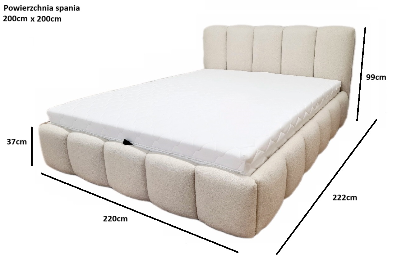 Łóżko sypialniane DAISY - obrazek 13